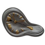 Ρολόι επιτραπέζιο Melted Time - Image 2